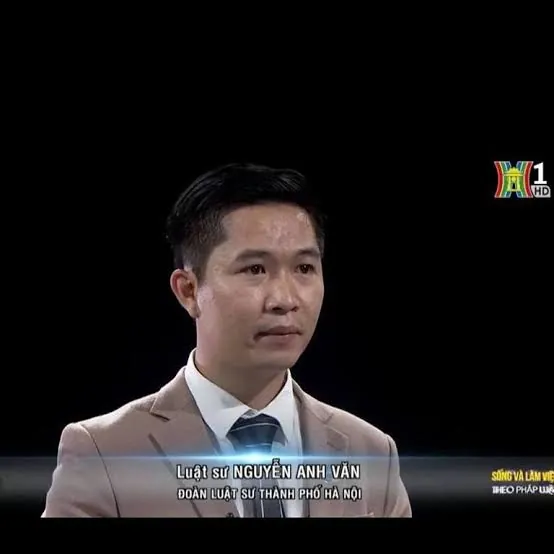 Luật sư Nguyễn Anh Văn trên Đài Hà Nội